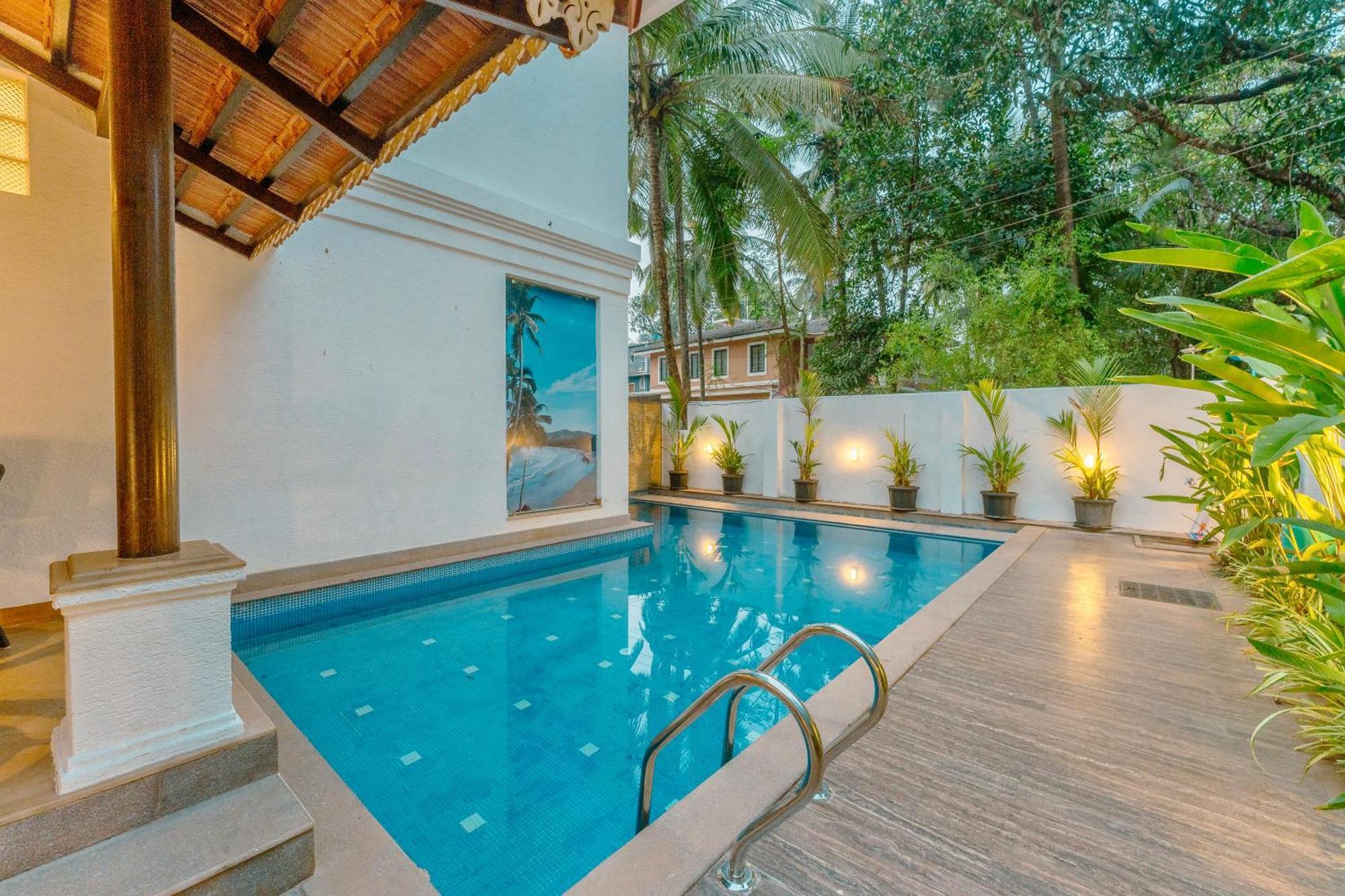 Villa Shambhala Luxury Villa With Private Pool Close To Anjuna Vagator Verla Exterior photo